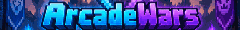 Arcadewars Network banner Arcadewars Network Minecraft server banner