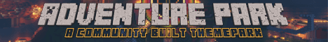 Adventure Park banner Adventure Park Minecraft server banner