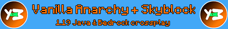 YMC SMP banner YMC SMP Minecraft server banner