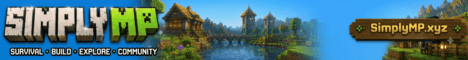 SimplyMP banner SimplyMP Minecraft server banner