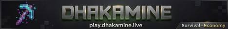DhakaMine banner DhakaMine Minecraft server banner