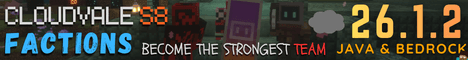 CloudVale S8 banner CloudVale S8 Minecraft server banner