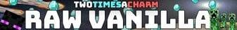 Raw Vanilla banner Raw Vanilla Minecraft server banner