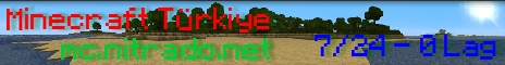 Minecraft Türkiye banner Minecraft Türkiye Minecraft server banner