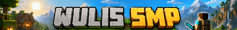 Wulis SMP banner Wulis SMP Minecraft server banner