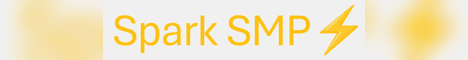 Spark SMP banner Spark SMP Minecraft server banner