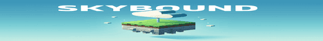 SkyBound banner SkyBound Minecraft server banner