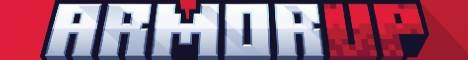 ArmorUp banner ArmorUp Minecraft server banner