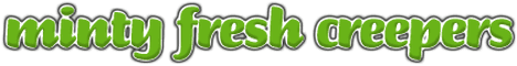 Minty Fresh Creepers banner Minty Fresh Creepers Minecraft server banner