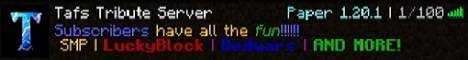 TributeMC banner TributeMC Minecraft server banner