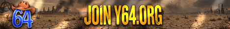 y64 banner y64 Minecraft server banner