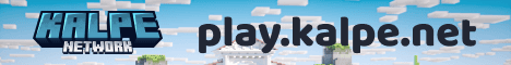 Kalpe banner Kalpe Minecraft server banner