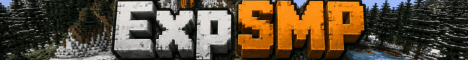 ExpSMP banner ExpSMP Minecraft server banner