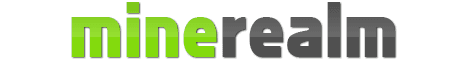 MineRealm banner MineRealm Minecraft server banner