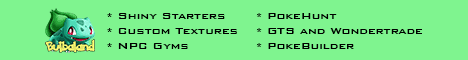Bulbaland banner Bulbaland Minecraft server banner
