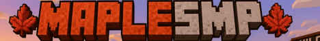 MapleSMP banner MapleSMP Minecraft server banner
