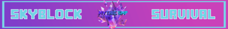 MythicSMP banner MythicSMP Minecraft server banner