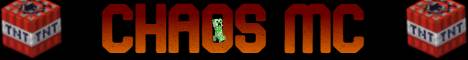 Chaos MC banner Chaos MC Minecraft server banner