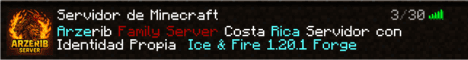 Arzerib Server banner Arzerib Server Minecraft server banner