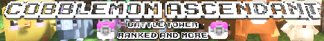 Cobblemon Ascendant banner Cobblemon Ascendant Minecraft server banner