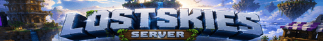LostSkies banner LostSkies Minecraft server banner