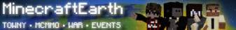 MinecraftEarth banner MinecraftEarth Minecraft server banner