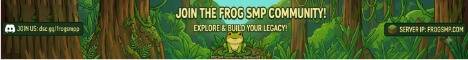 frog smp banner frog smp Minecraft server banner