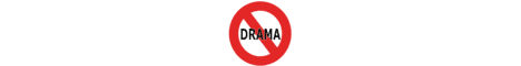 No Drama banner No Drama Minecraft server banner