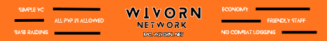 Wivorn Network banner Wivorn Network Minecraft server banner