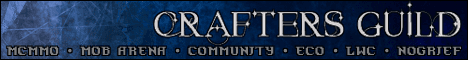 Crafters Guild banner Crafters Guild Minecraft server banner