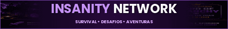 Rede InsanitY banner Rede InsanitY Minecraft server banner