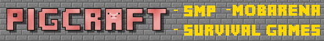 Pigcraft QC banner Pigcraft QC Minecraft server banner