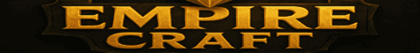 Empire Craft SMP banner Empire Craft SMP Minecraft server banner