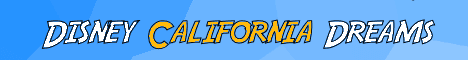 Disney California Dreams banner Disney California Dreams Minecraft server banner