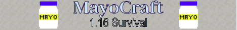 MayoCraft banner MayoCraft Minecraft server banner