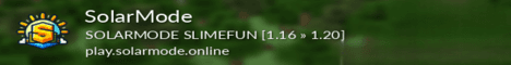 SolarMode banner SolarMode Minecraft server banner
