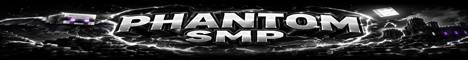 Phantom SMP banner Phantom SMP Minecraft server banner