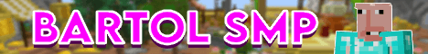 BartolSMP banner BartolSMP Minecraft server banner