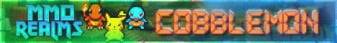 MMO Realms Cobblemon banner MMO Realms Cobblemon Minecraft server banner