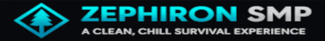 Zephiron SMP banner Zephiron SMP Minecraft server banner