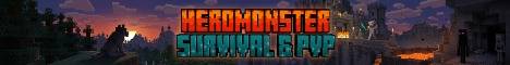 HeroMonster banner HeroMonster Minecraft server banner