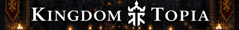 KingdomTopia banner KingdomTopia Minecraft server banner