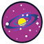 Golden Galaxy MC server icon