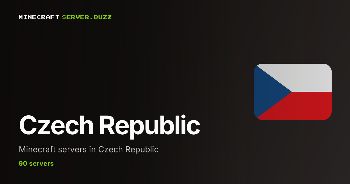 Minecraft Servers in Czech Republic (2026) by Votes - Server List