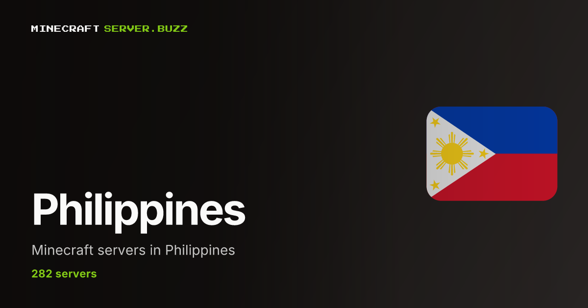 Minecraft Servers in Philippines (2026) by Votes - Server List