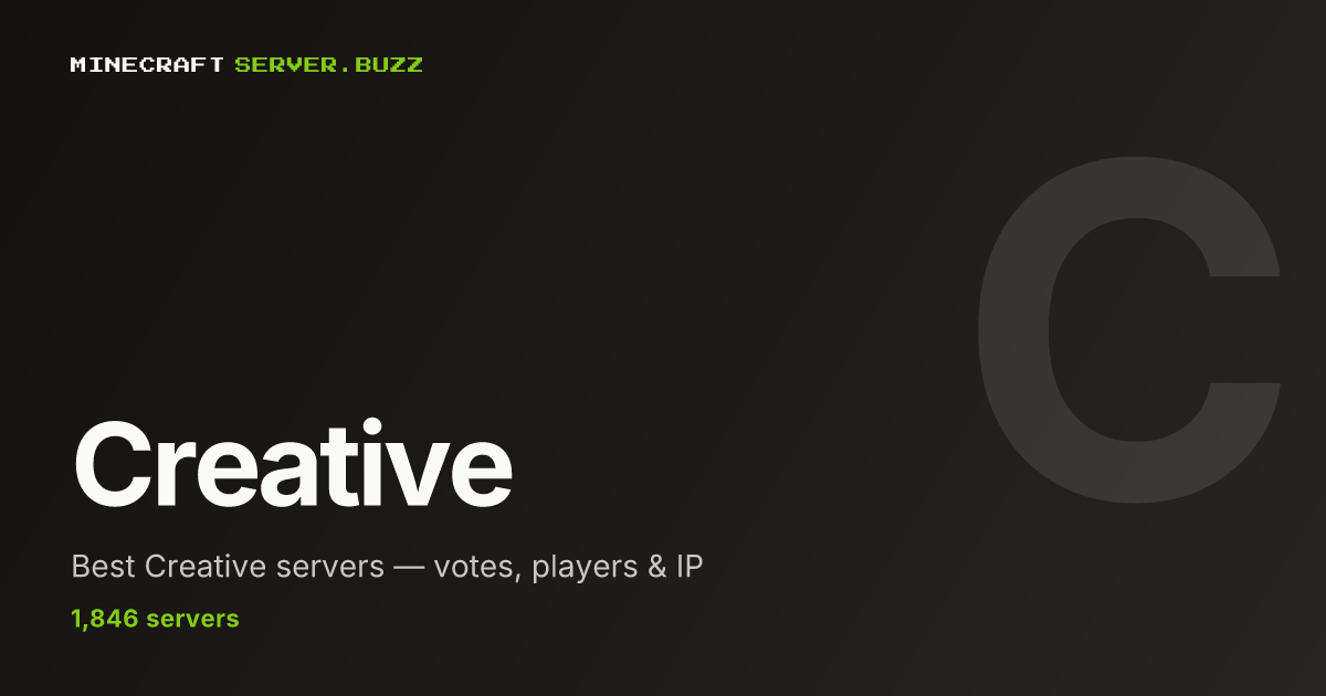 Minecraft Creative servers to Join in 2026 - Server List