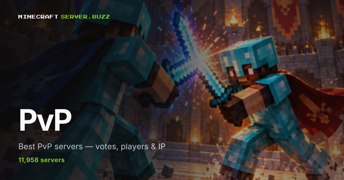 Minecraft PvP servers to Join in 2026 - Server List