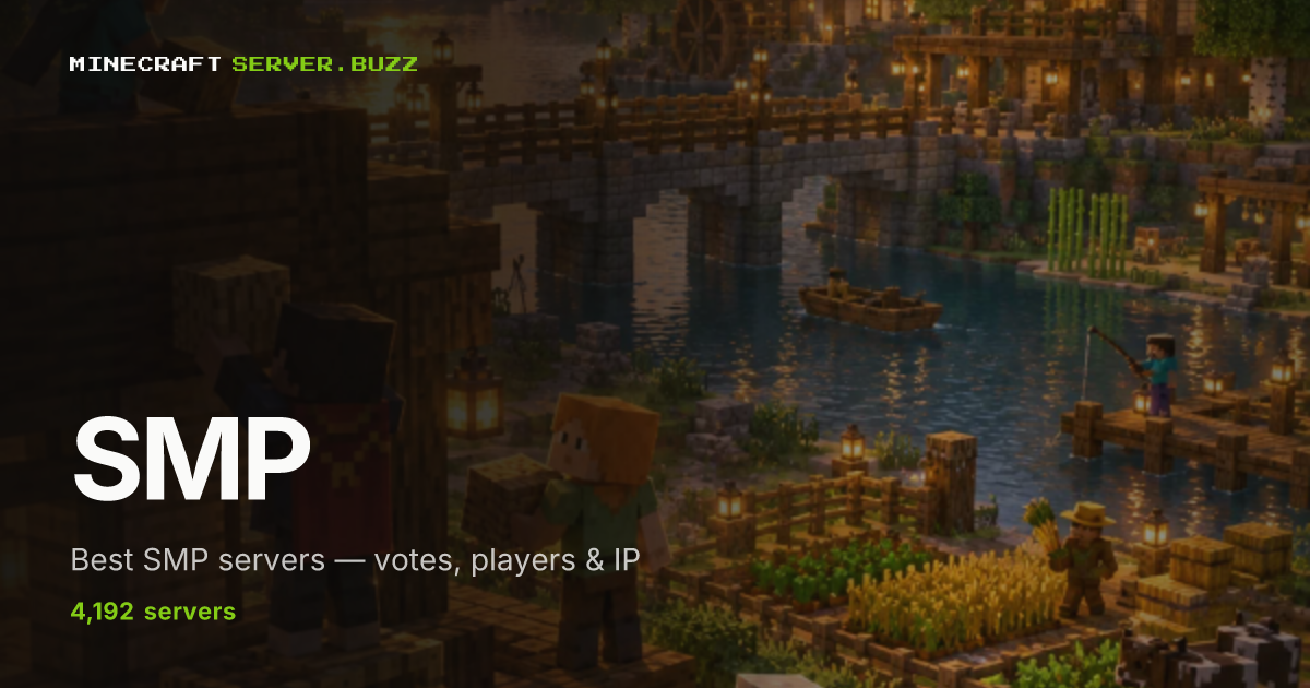 Minecraft SMP servers to Join in 2026 - Server List