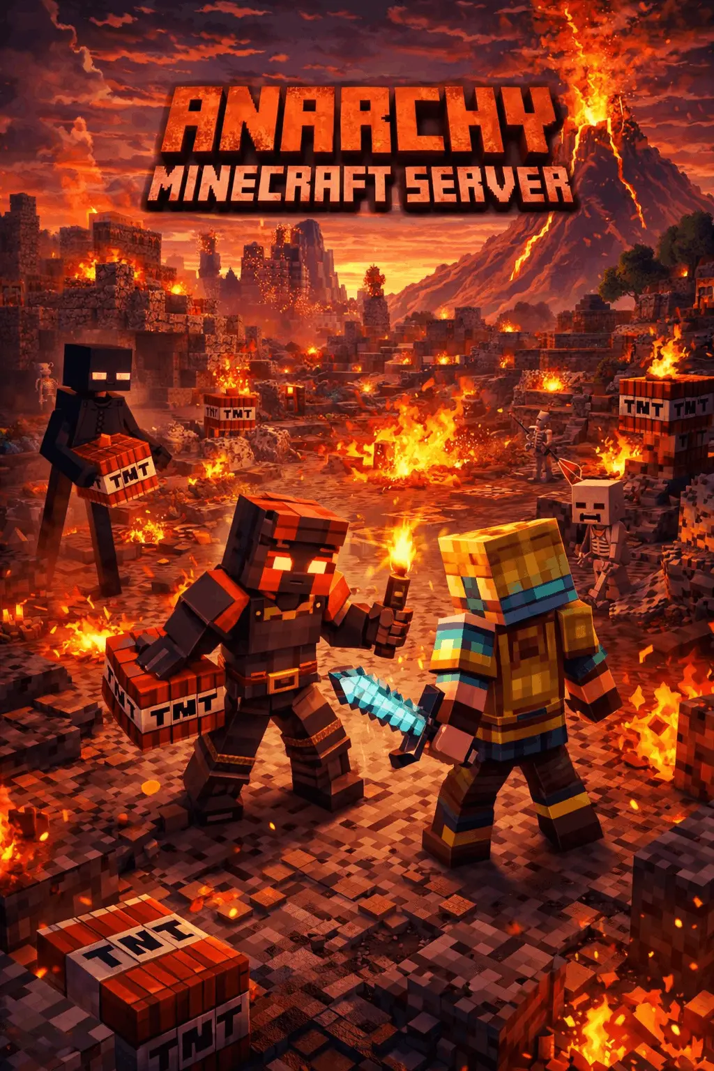 Anarchy Minecraft servers — multiplayer Anarchy server list with votes, IPs & live player counts