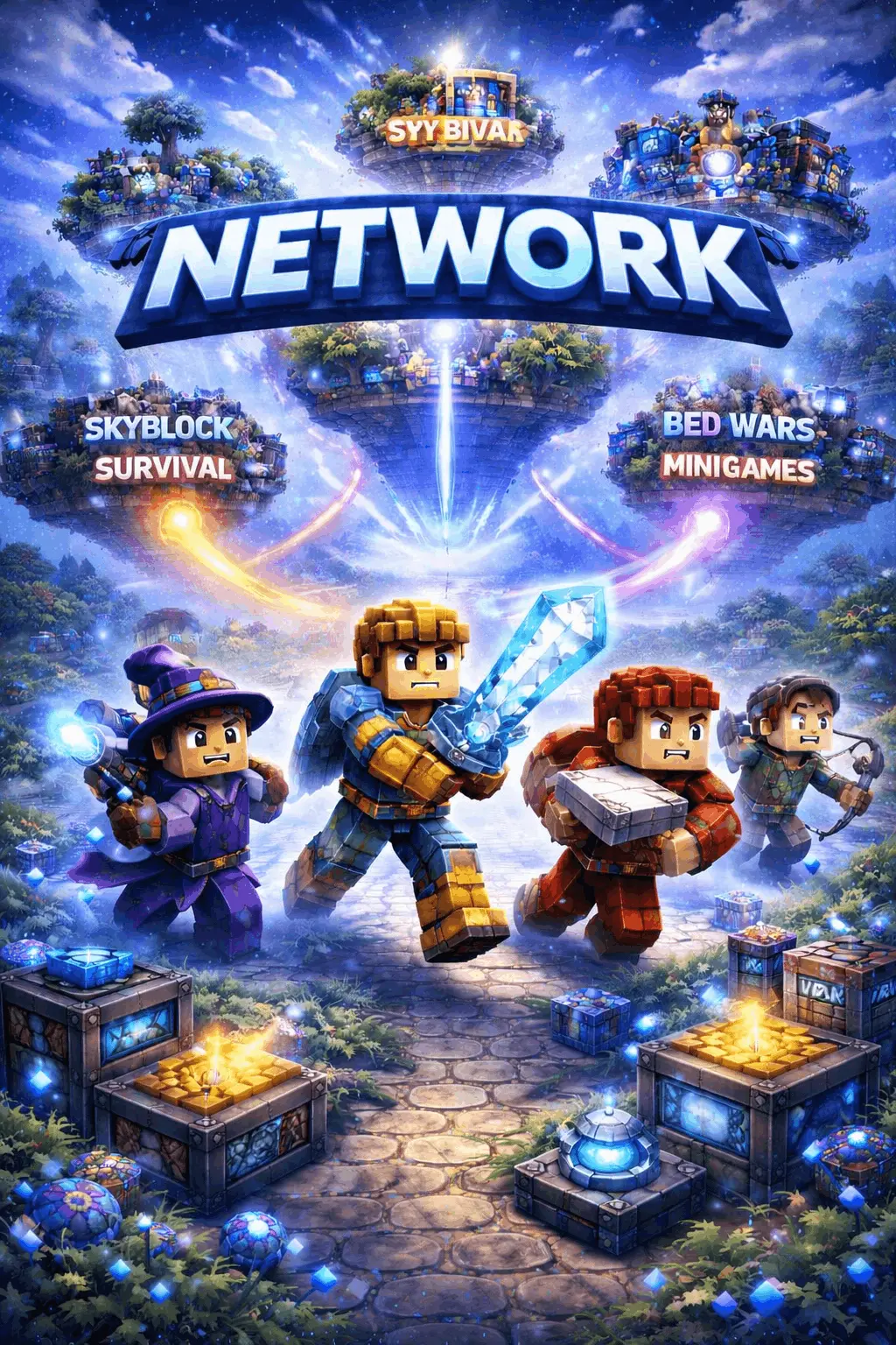 Crossplay Minecraft servers — multiplayer Crossplay server list with votes, IPs & live player counts